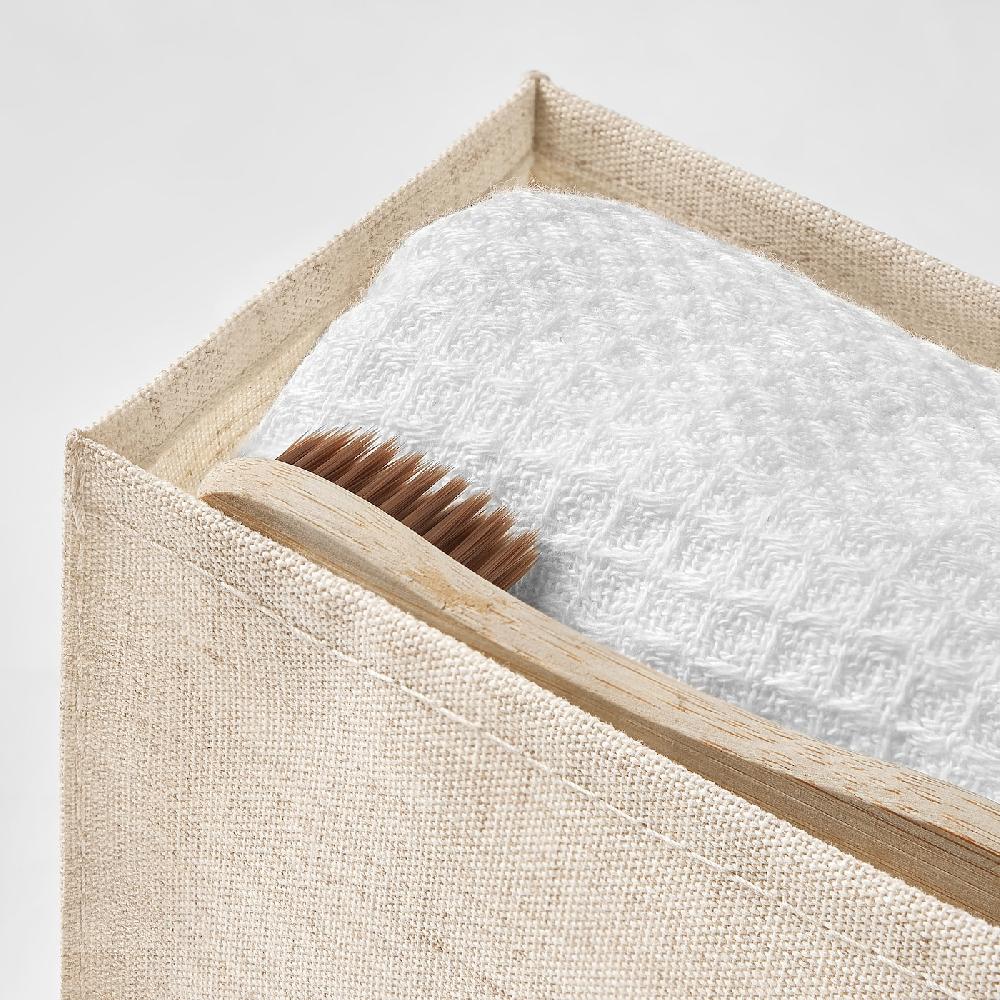 IKEA BOLLÖSUND Set Di 4 Portaoggetti Per Cassetto Beige