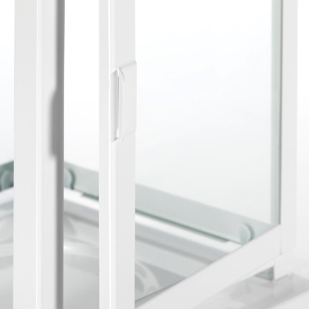 IKEA BORRBY Lanterna Per Cero Da Interno/esterno Bianco 28 Cm