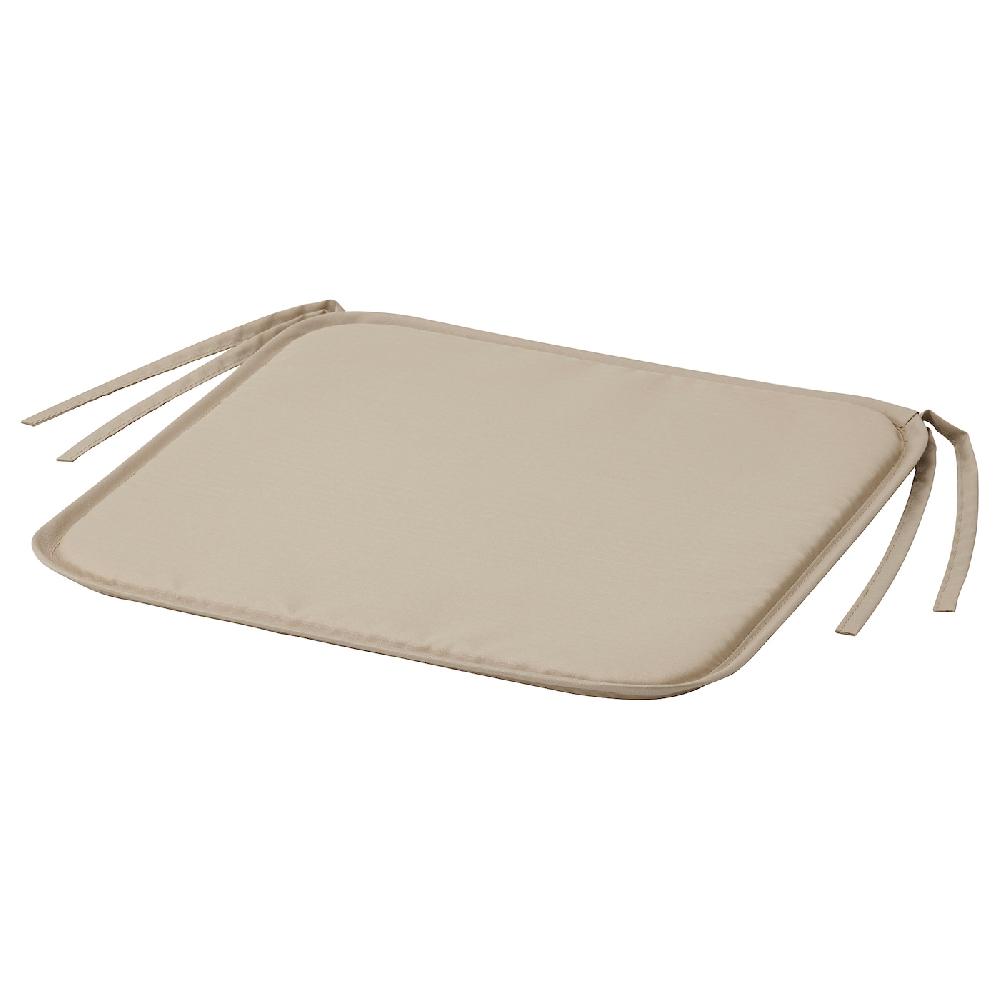 IKEA BRÄMÖN Cuscino per sedia grigio-beige da interno/esterno 34x34x1.0 cm