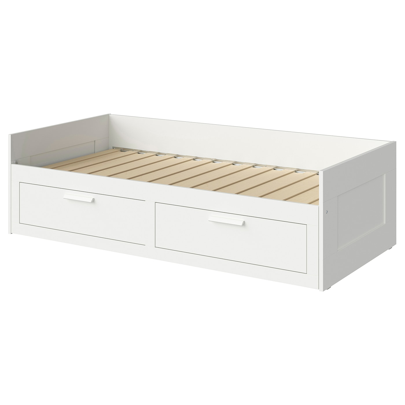 IKEA BRIMNES Struttura letto divano/2 cassetti bianco 80x200 cm
