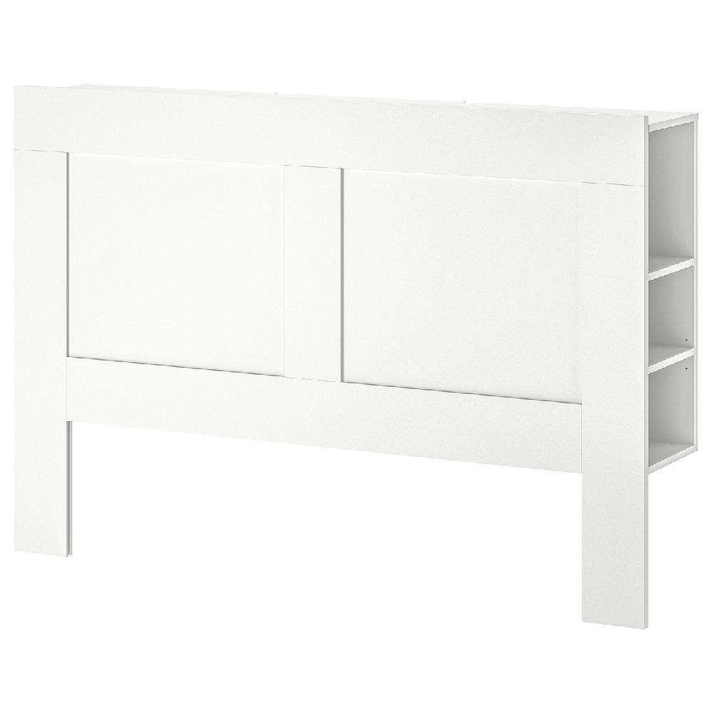 IKEA BRIMNES Testiera con vano contenitore bianco 160 cm