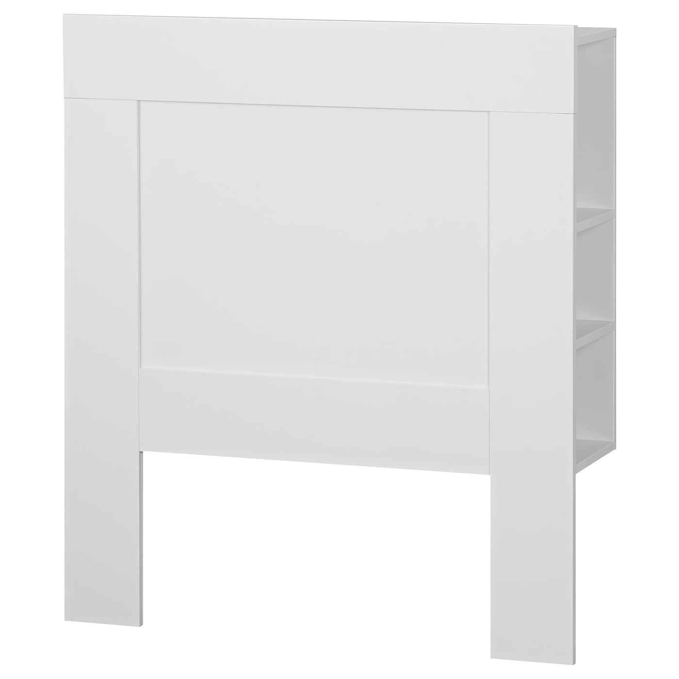 IKEA BRIMNES Testiera con vano contenitore bianco 90 cm