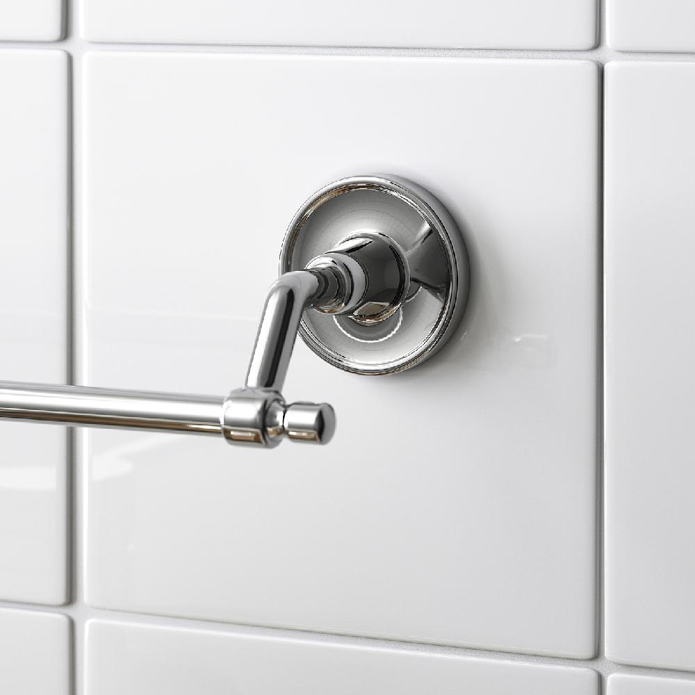 IKEA BROFJÄRDEN Portasciugamani Effetto Cromato 74 Cm