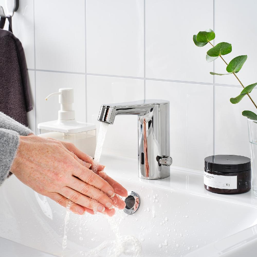 IKEA BROGRUND Miscelatore Per Lavabo Con Sensore Cromato