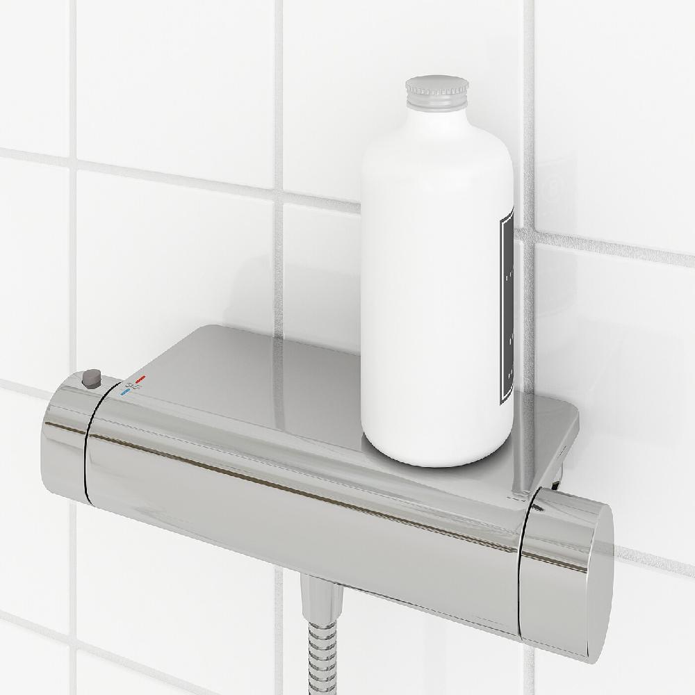 IKEA BROGRUND Miscelatore Termostatico Per Doccia Cromato 150 Mm