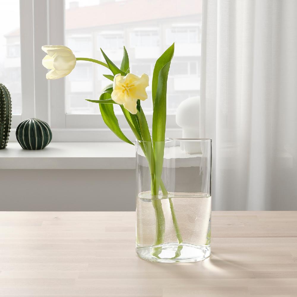 IKEA CHILIFRUKT Vaso/annaffiatoio Vetro Trasparente 21 Cm