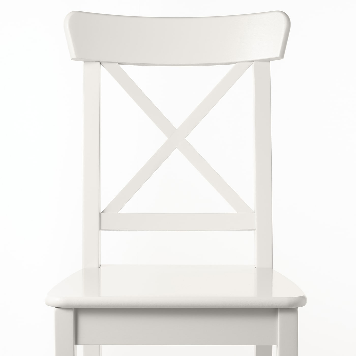 IKEA DANDERYD / INGOLF Tavolo E 4 Sedie Impiallacciatura Di Rovere Bianco/bianco 130x80 Cm