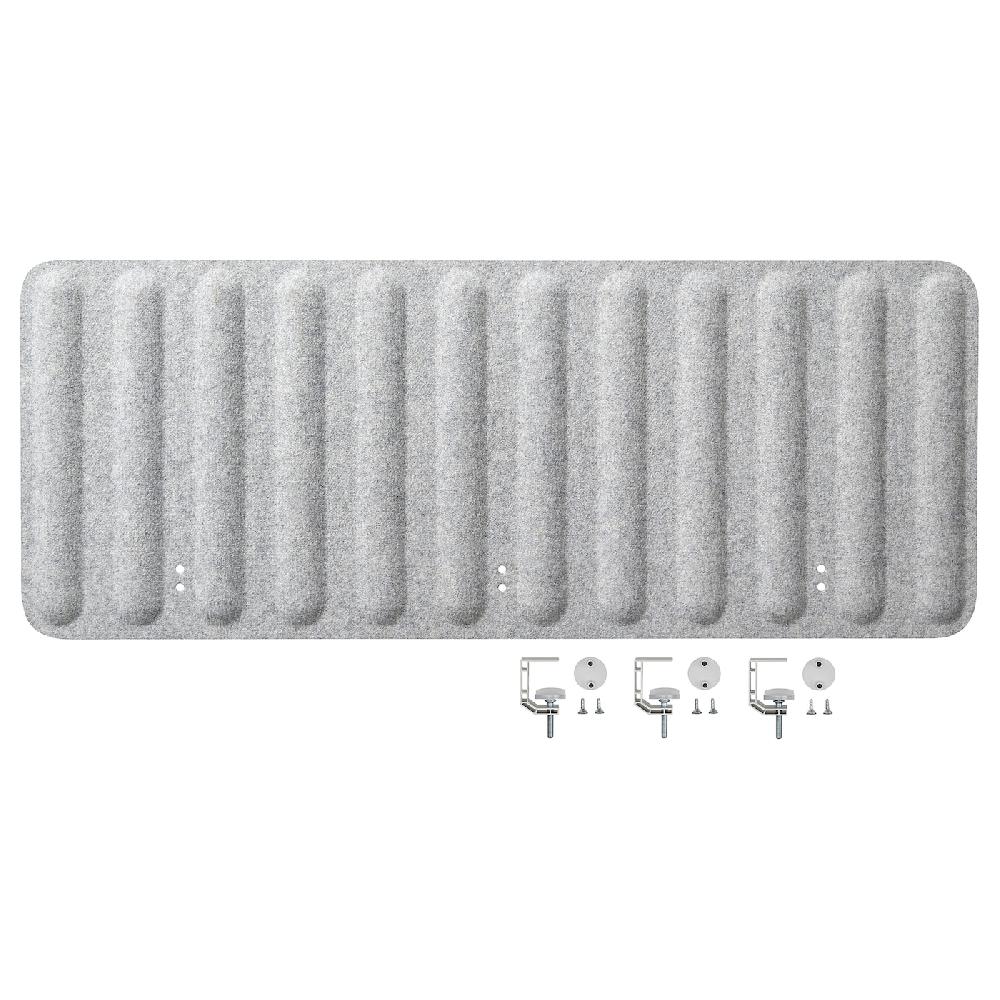 IKEA EILIF Schermo Divisorio Per Scrivania Grigio 120x48 Cm