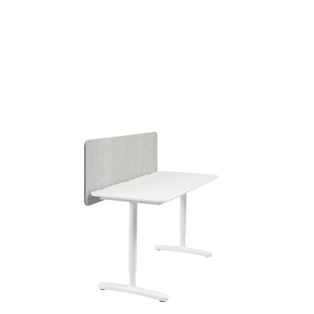 IKEA EILIF Schermo Divisorio Per Scrivania Grigio 160x48 Cm