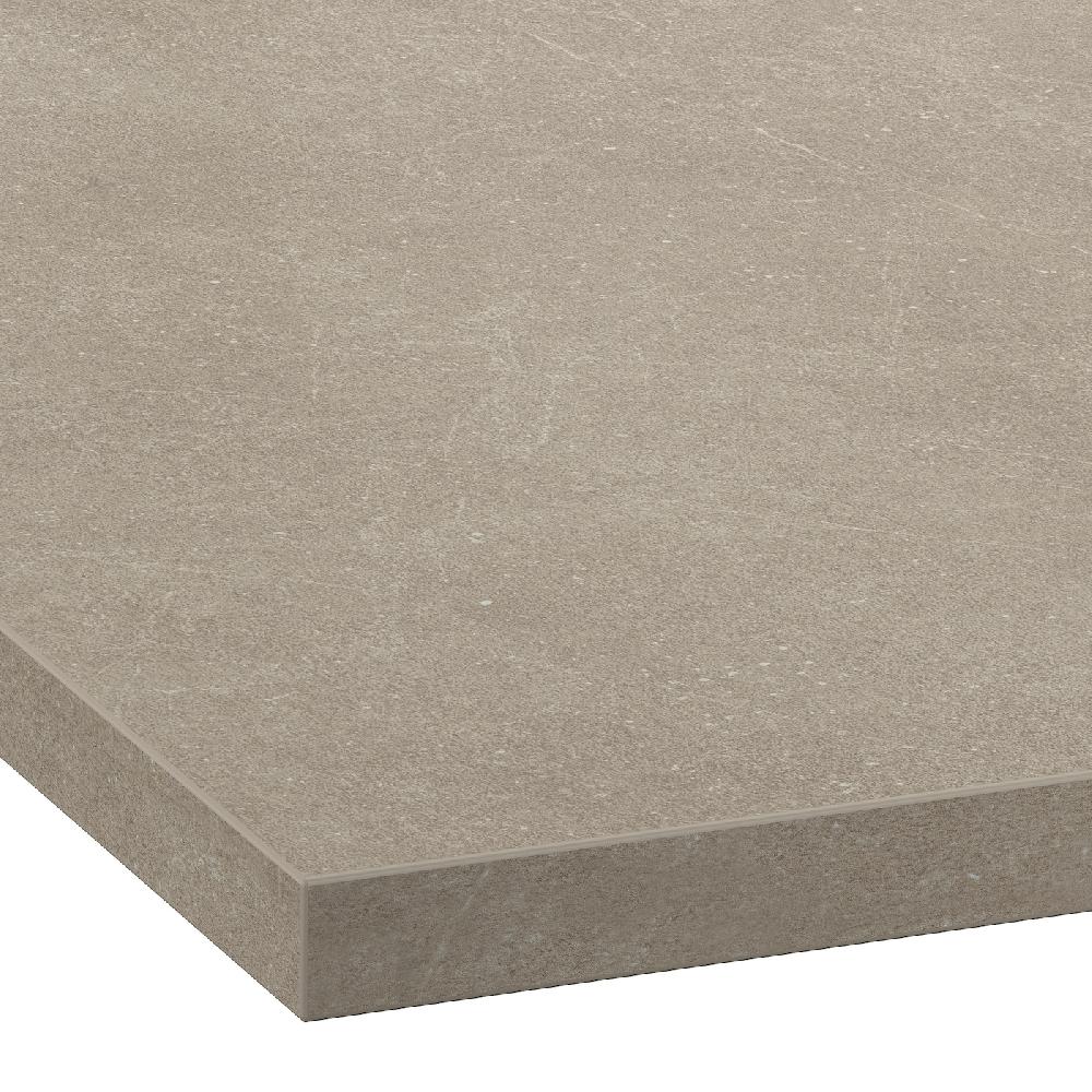 IKEA EKBACKEN Piano Di Lavoro Grigio-beige Effetto Pietra/laminato 186x2.8 Cm