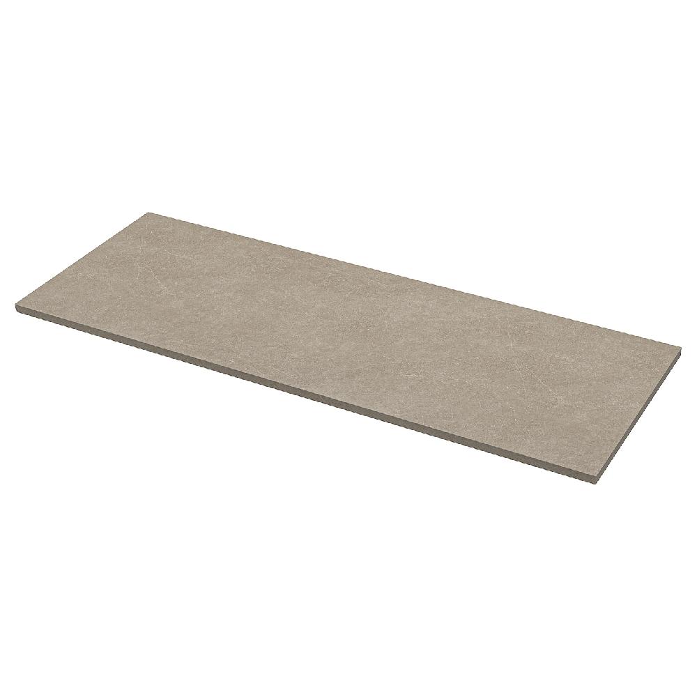 IKEA EKBACKEN Piano di lavoro grigio-beige effetto pietra/laminato 186x2.8 cm