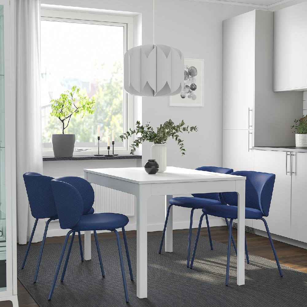 IKEA EKEDALEN Tavolo Allungabile Bianco 120/180x80 Cm