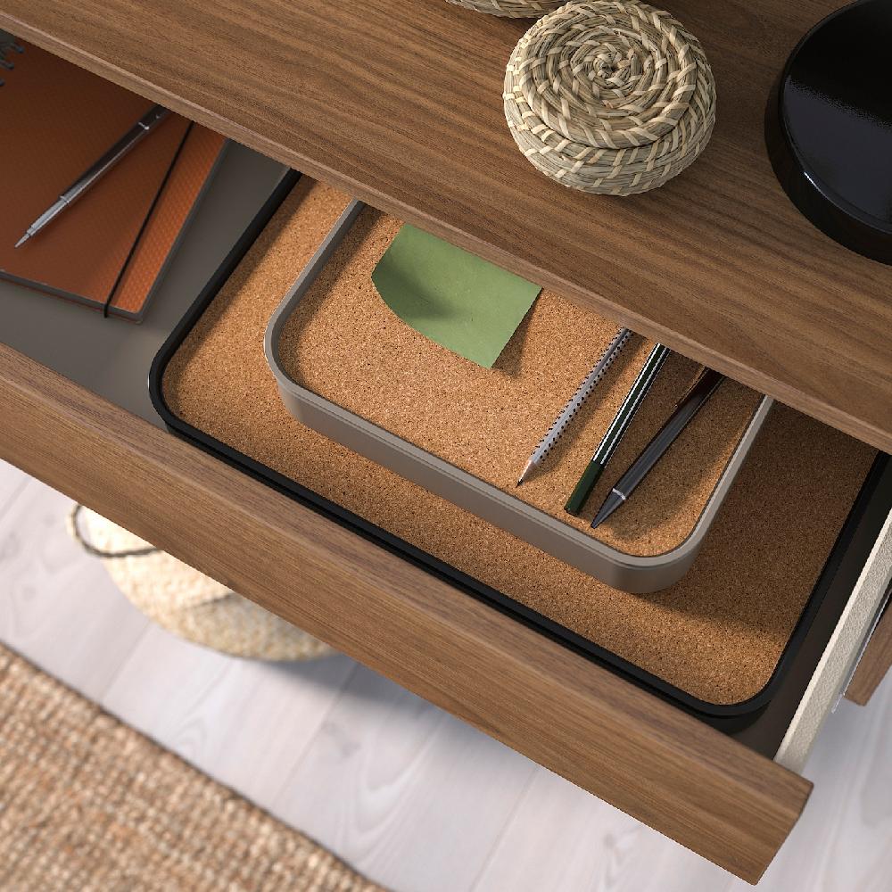 IKEA EKET Combinazione Di Mobili Da Parete Con 2 Cassetti/effetto Noce 70x35x35 Cm