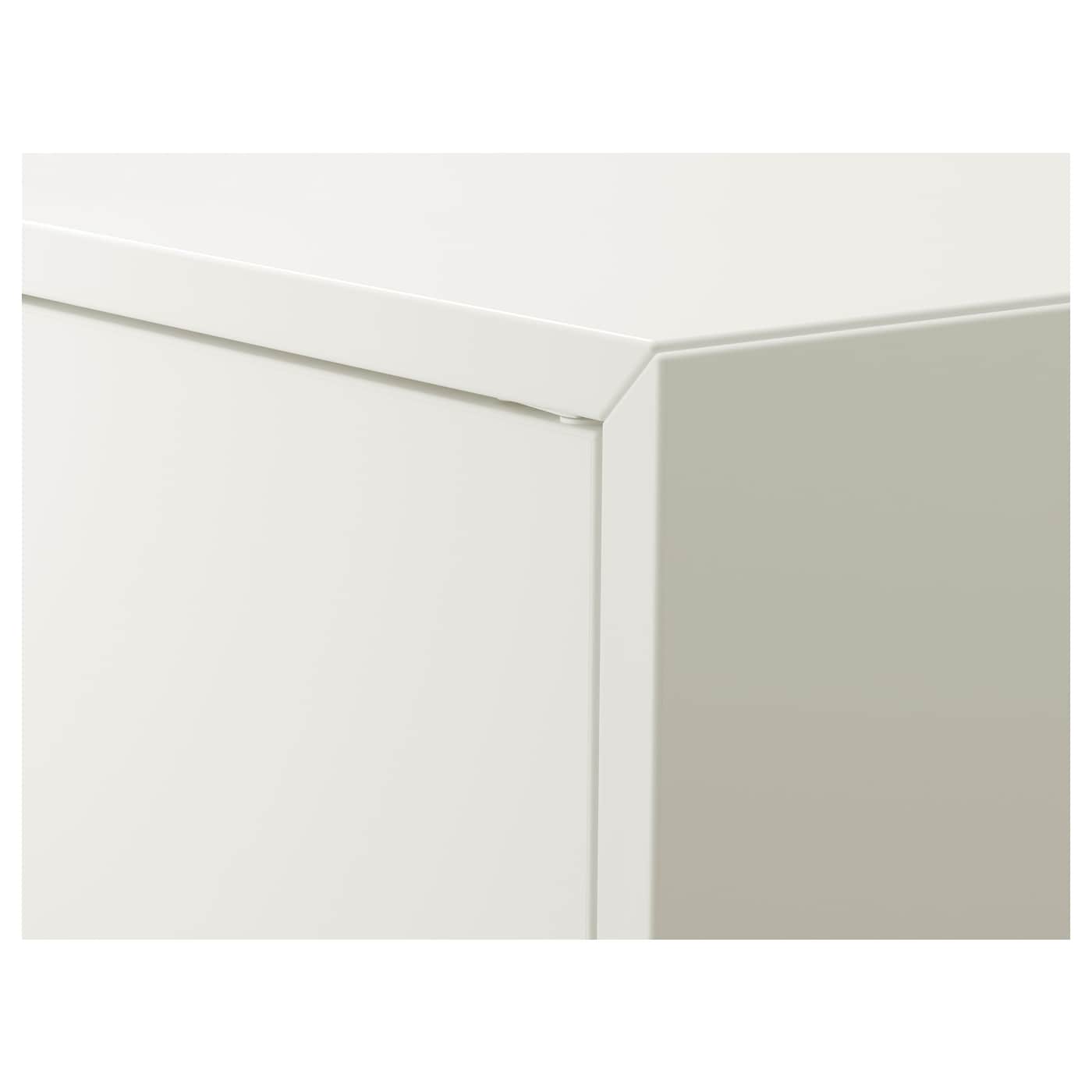 IKEA EKET Mobile Con 2 Ante E 1 Ripiano Bianco 70x35x70 Cm