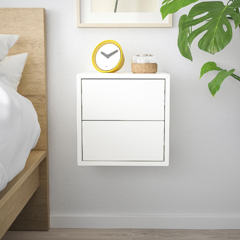 IKEA EKET Pensile Con 2 Cassetti Bianco 35x35x35 Cm