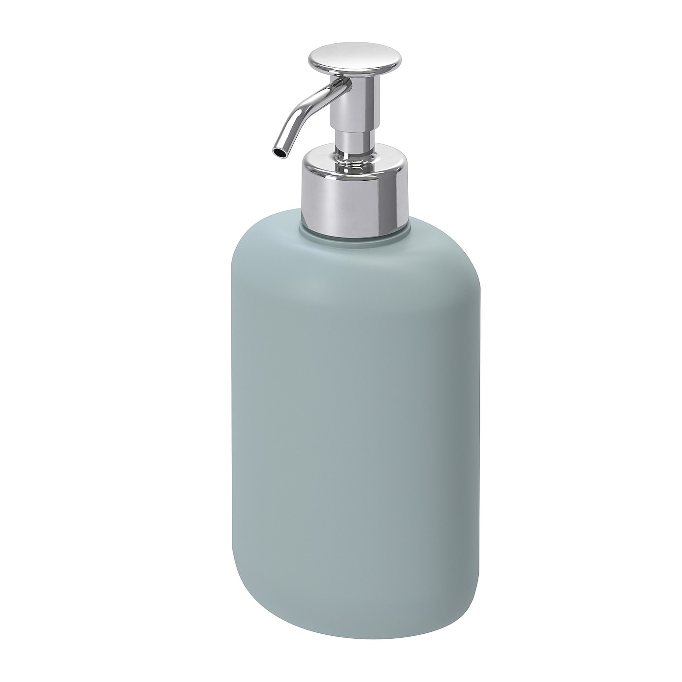 IKEA EKOLN Dispenser per sapone grigio chiaro-turchese