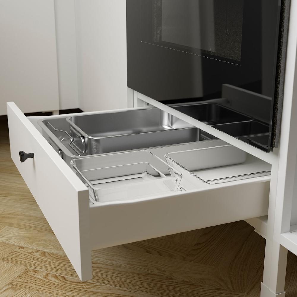 IKEA ENHET Mobile Base Per Forno Con Cassetto Bianco 60x60x75 Cm