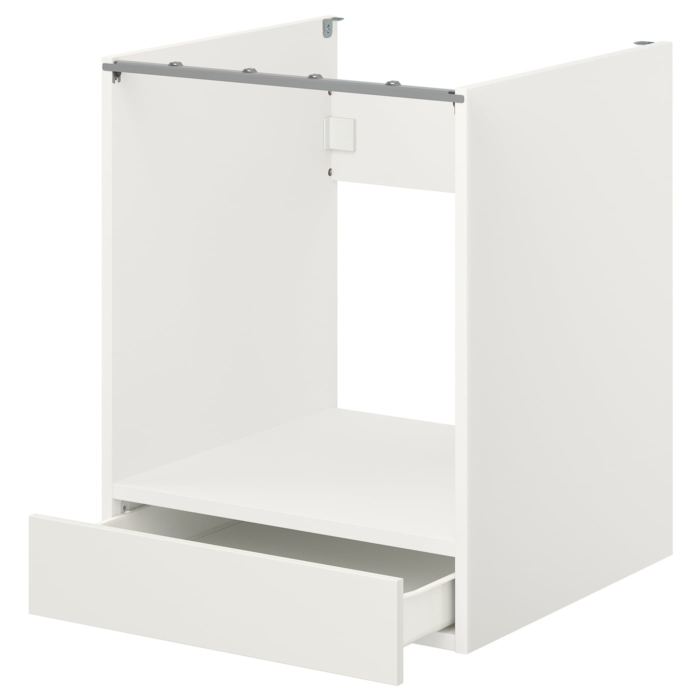 IKEA ENHET Mobile base per forno e cassetto bianco 60x62x75 cm