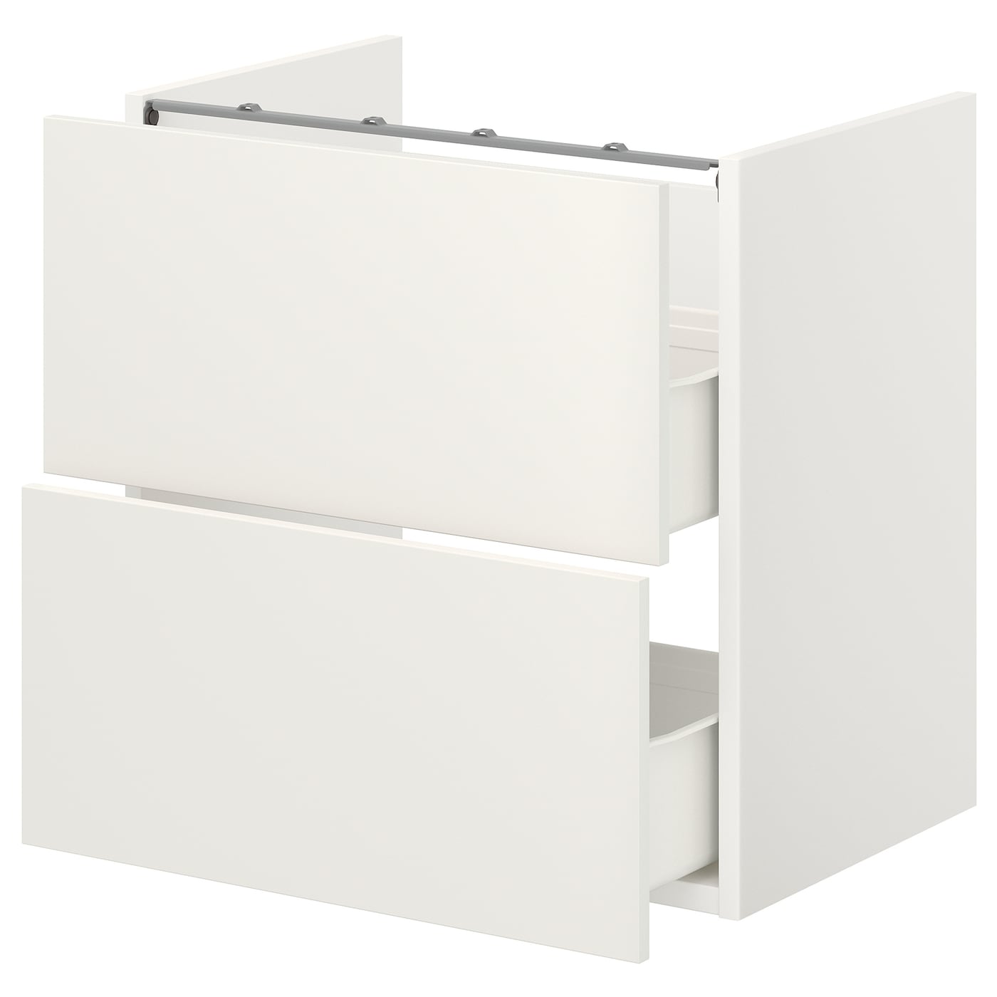 IKEA ENHET Mobile per lavabo con 2 cassetti bianco 60x42x60 cm