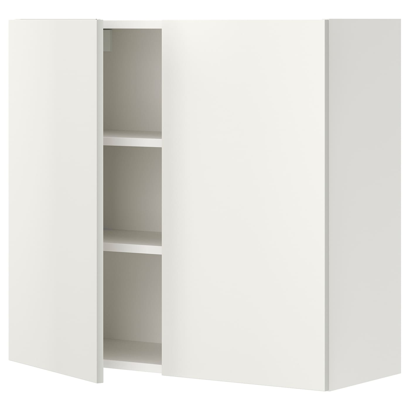 IKEA ENHET Pensile con 2 ripiani/ante bianco 80x32x75 cm