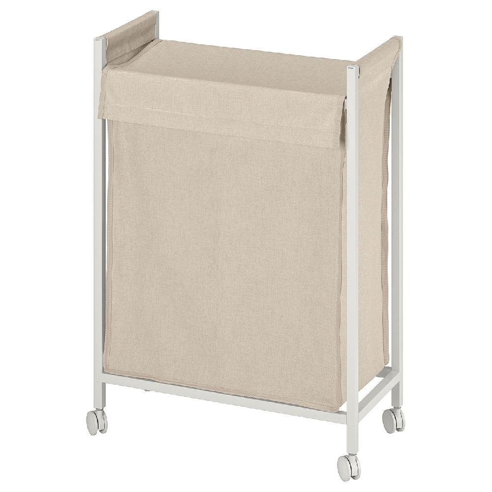 IKEA ENHET Sacco Per Il Bucato Con Rotelle Bianco 80 L