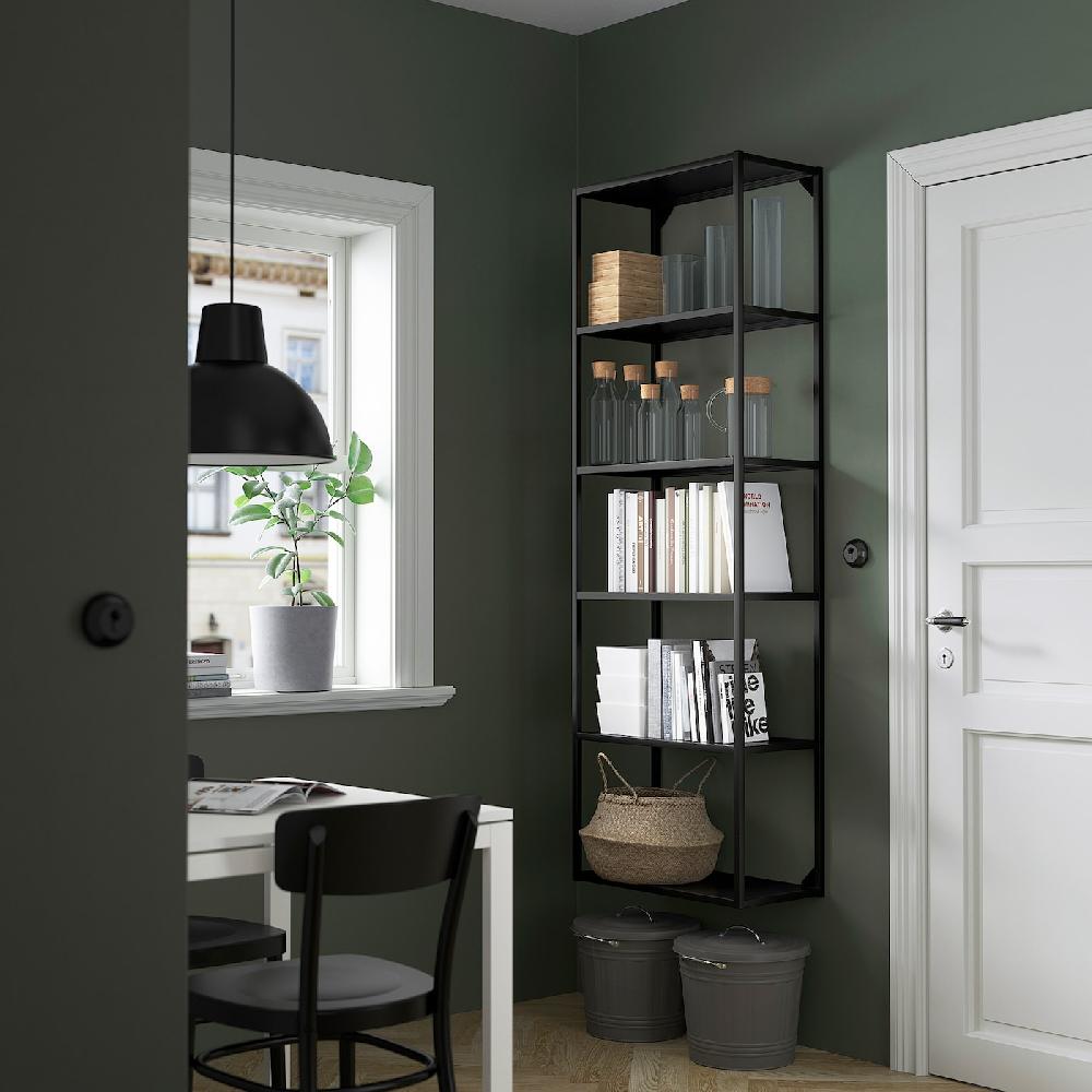 IKEA ENHET Struttura Alta Con Ripiani Antracite 60x30x180 Cm