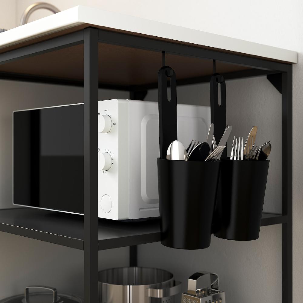 IKEA ENHET Struttura Base Con Ripiani Antracite 60x60x75 Cm