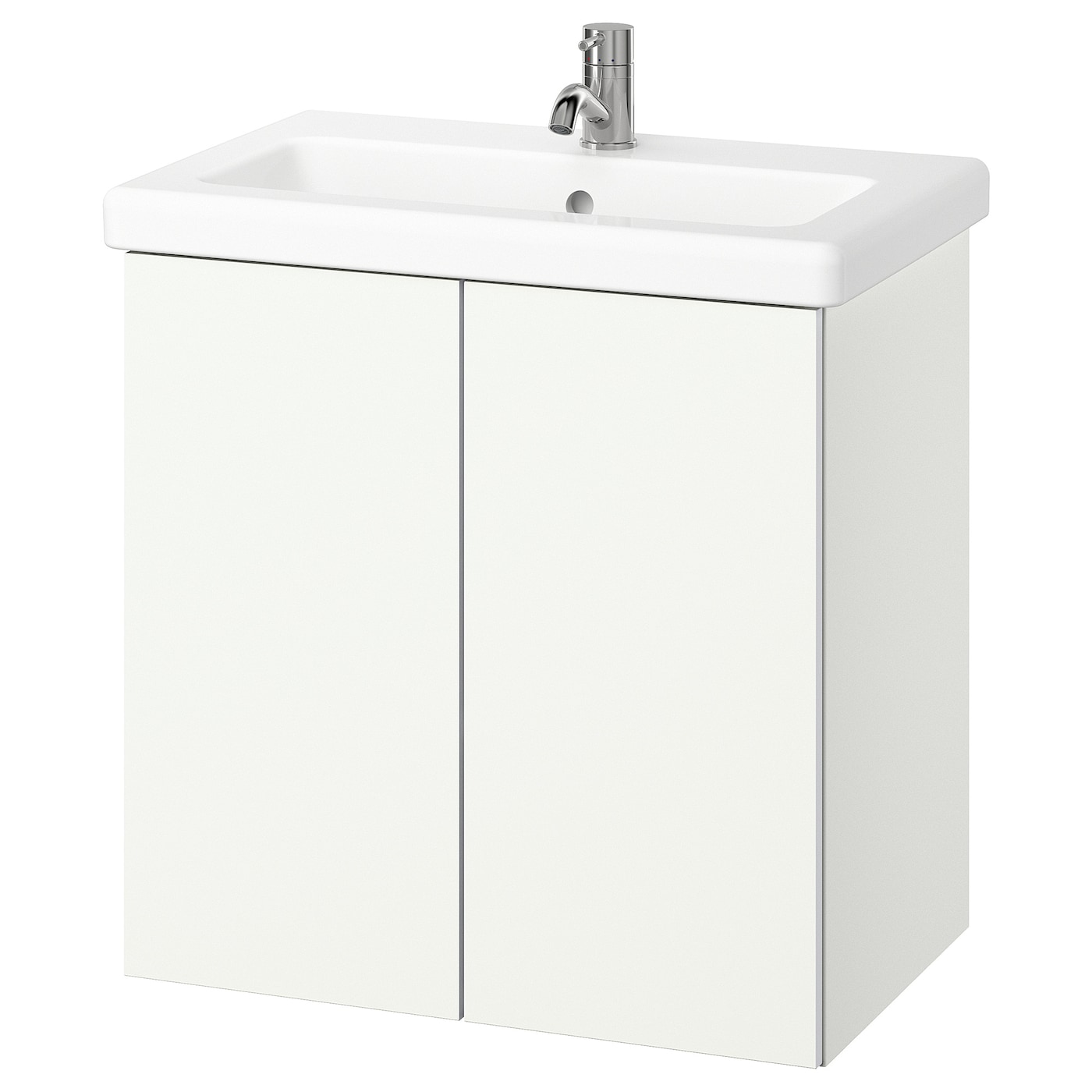 IKEA ENHET / TVÄLLEN Mobile lavabo/ante/lavabo/miscelat bianco 64x43x65 cm