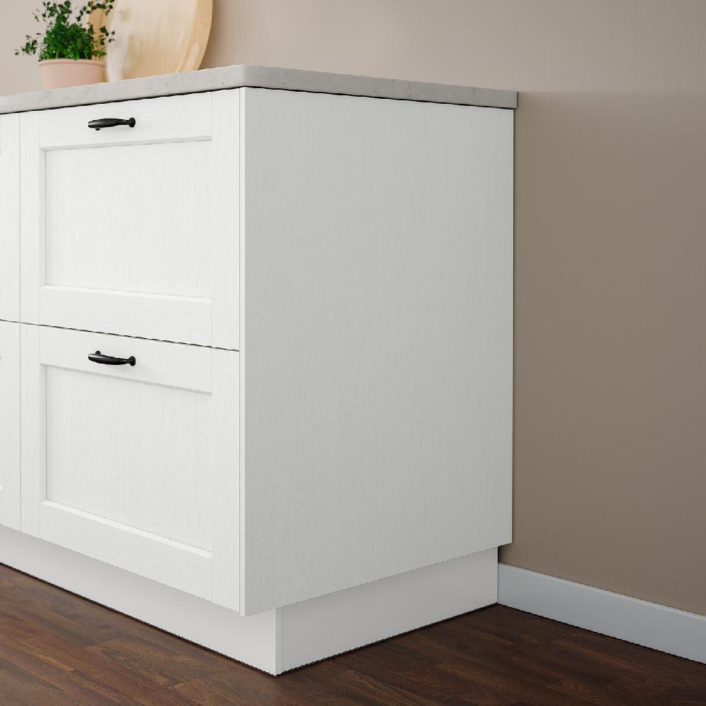 IKEA ENKÖPING Rivestimento Laterale Bianco Effetto Legno 39x83 Cm