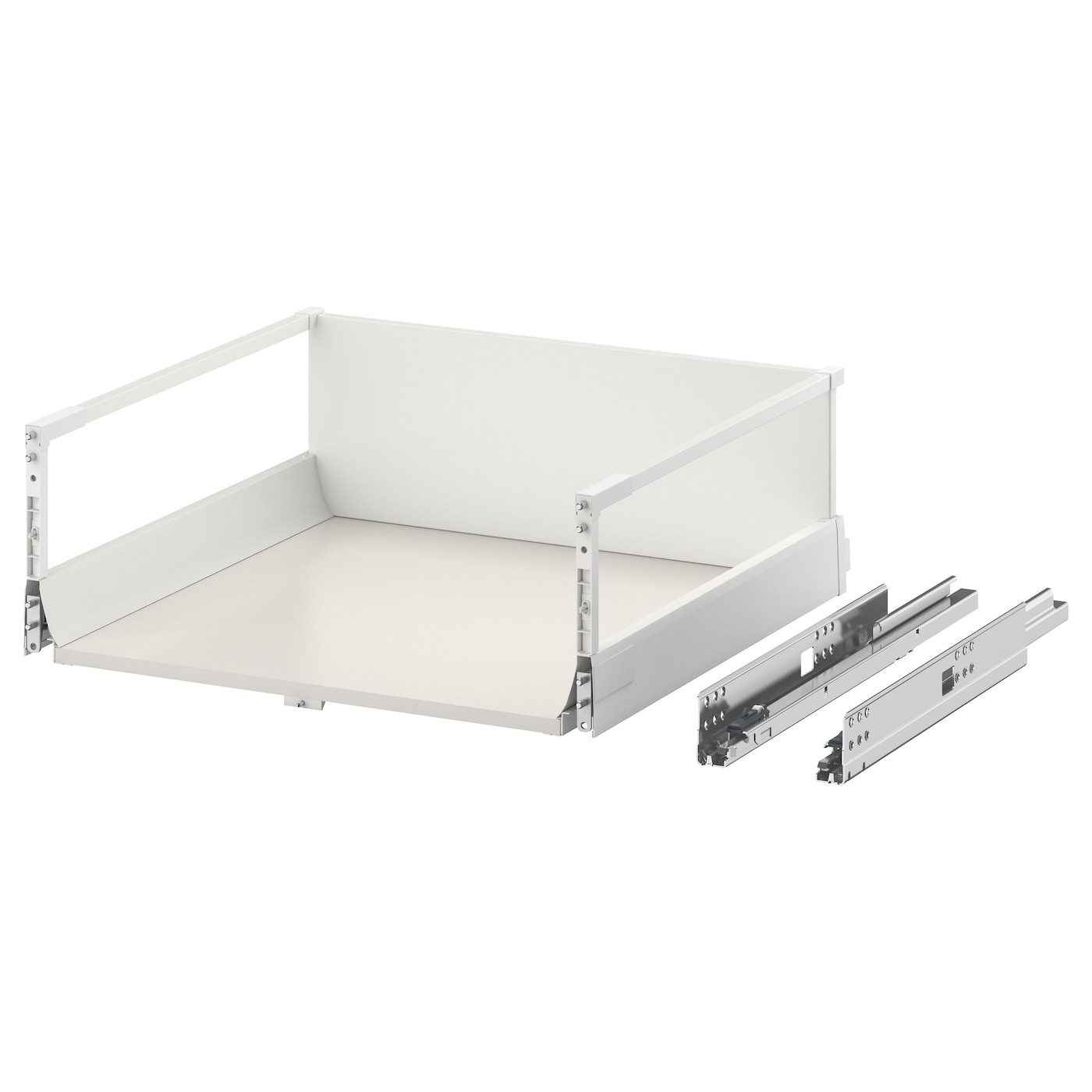 IKEA EXCEPTIONELL Cassetto alto apertura a pressione bianco 60x60 cm