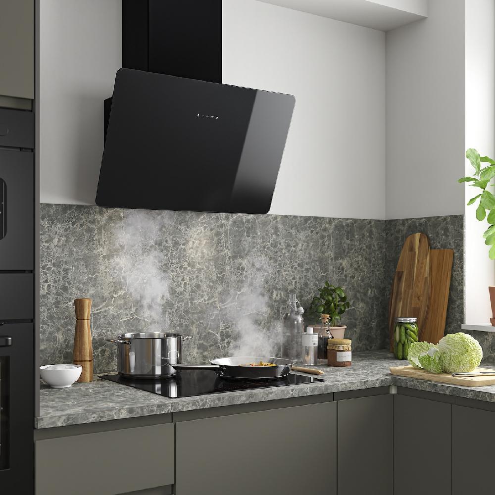 IKEA FINSMAKARE Cappa Da Fissare Alla Parete Nero 70 Cm