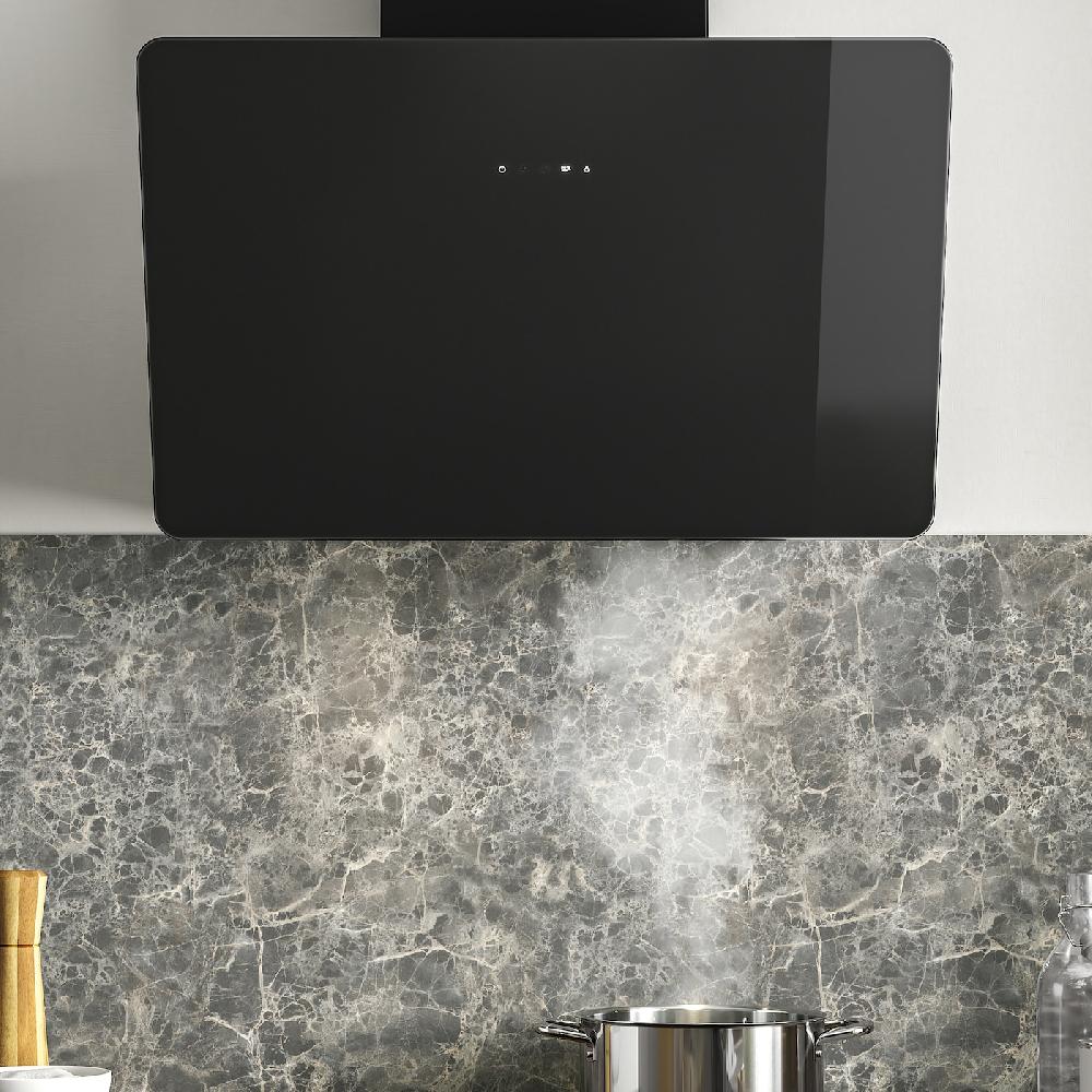 IKEA FINSMAKARE Cappa Da Fissare Alla Parete Nero 70 Cm