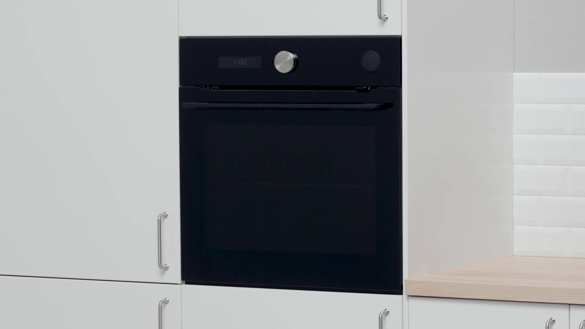 IKEA FINSMAKARE Forno Termoventil/pirolitico/vapore IKEA 700 Nero