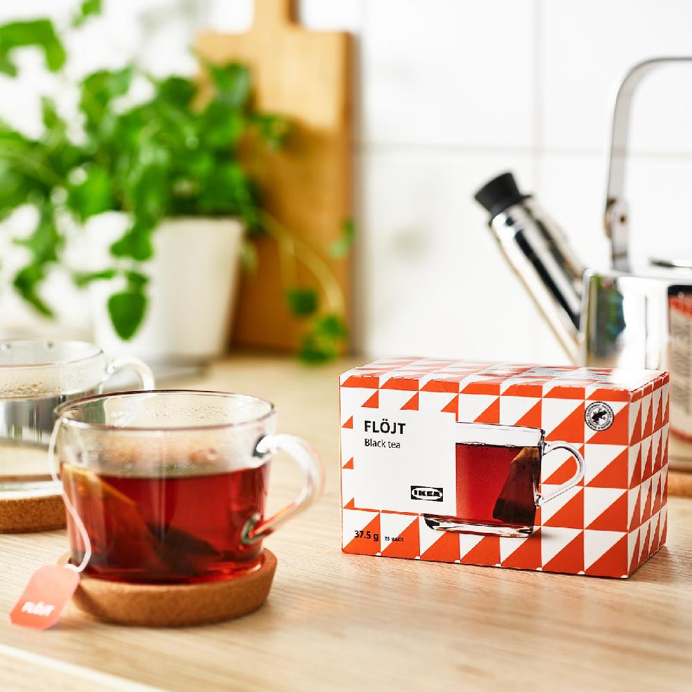 IKEA FLÖJT Tè Nero Certificato Rainforest Alliance 37.5 G
