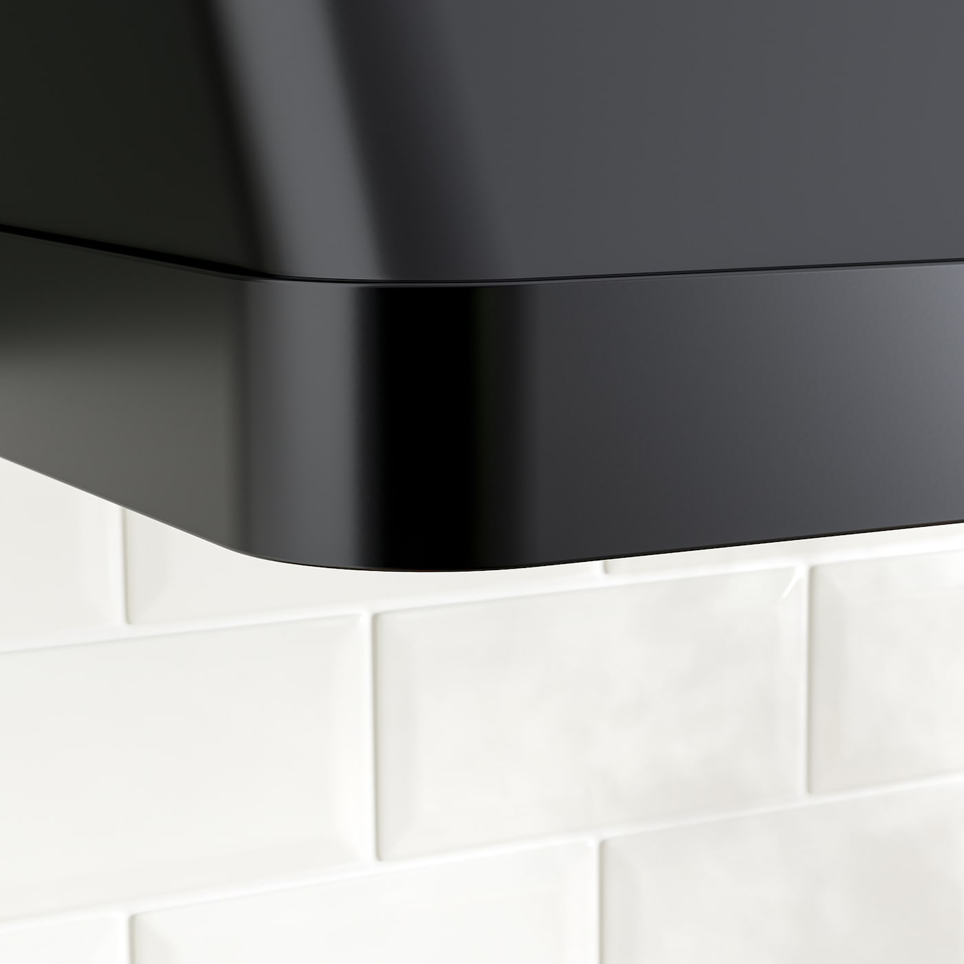 IKEA FOKUSERA Cappa Da Fissare Alla Parete Nero 70 Cm