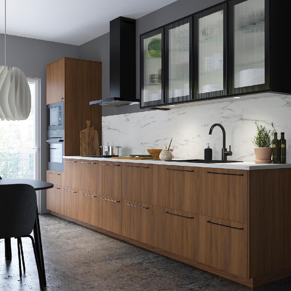 IKEA FÖRBÄTTRA Lista Sottopensile Marrone Effetto Noce 221 Cm