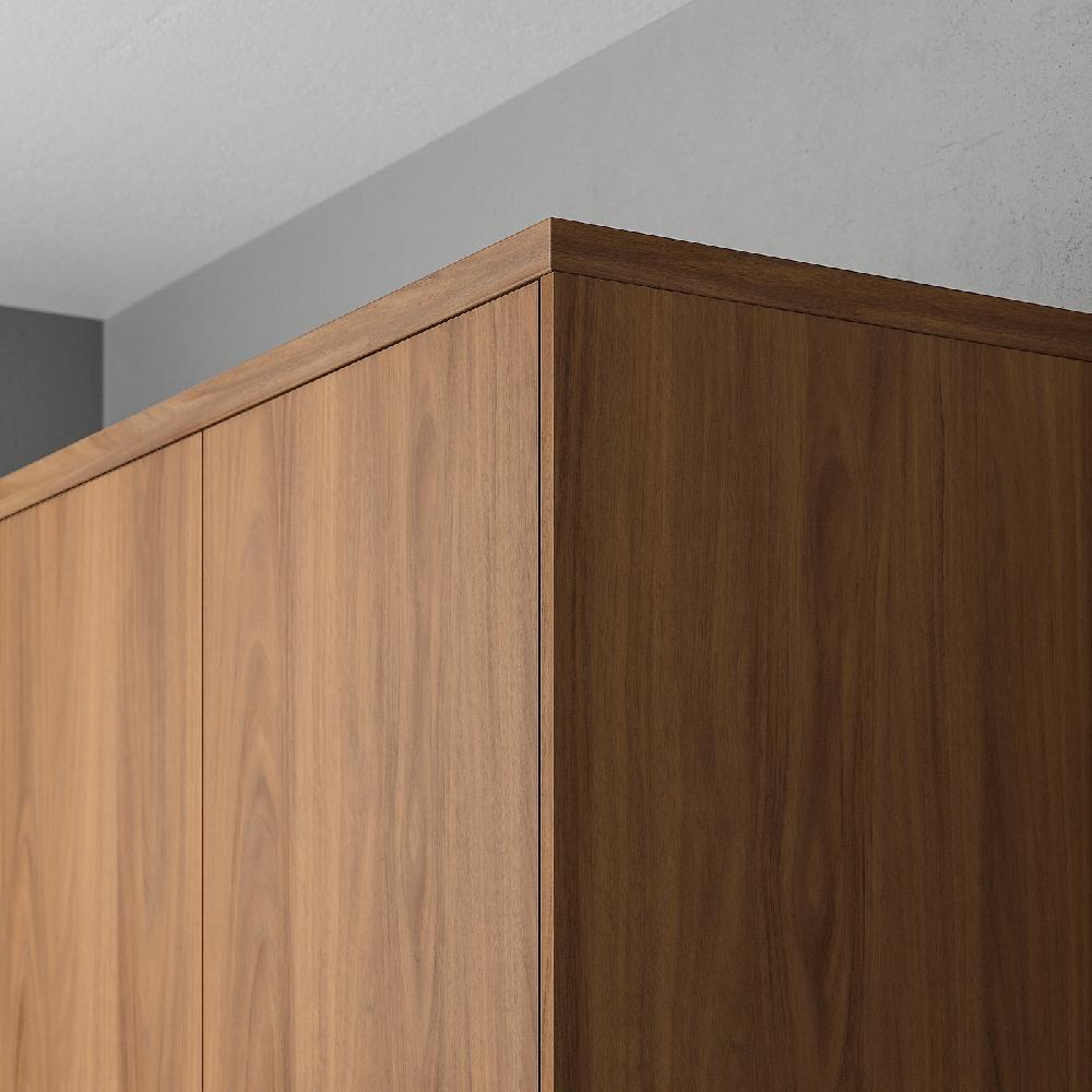 IKEA FÖRBÄTTRA Lista Sottopensile Marrone Effetto Noce 221 Cm