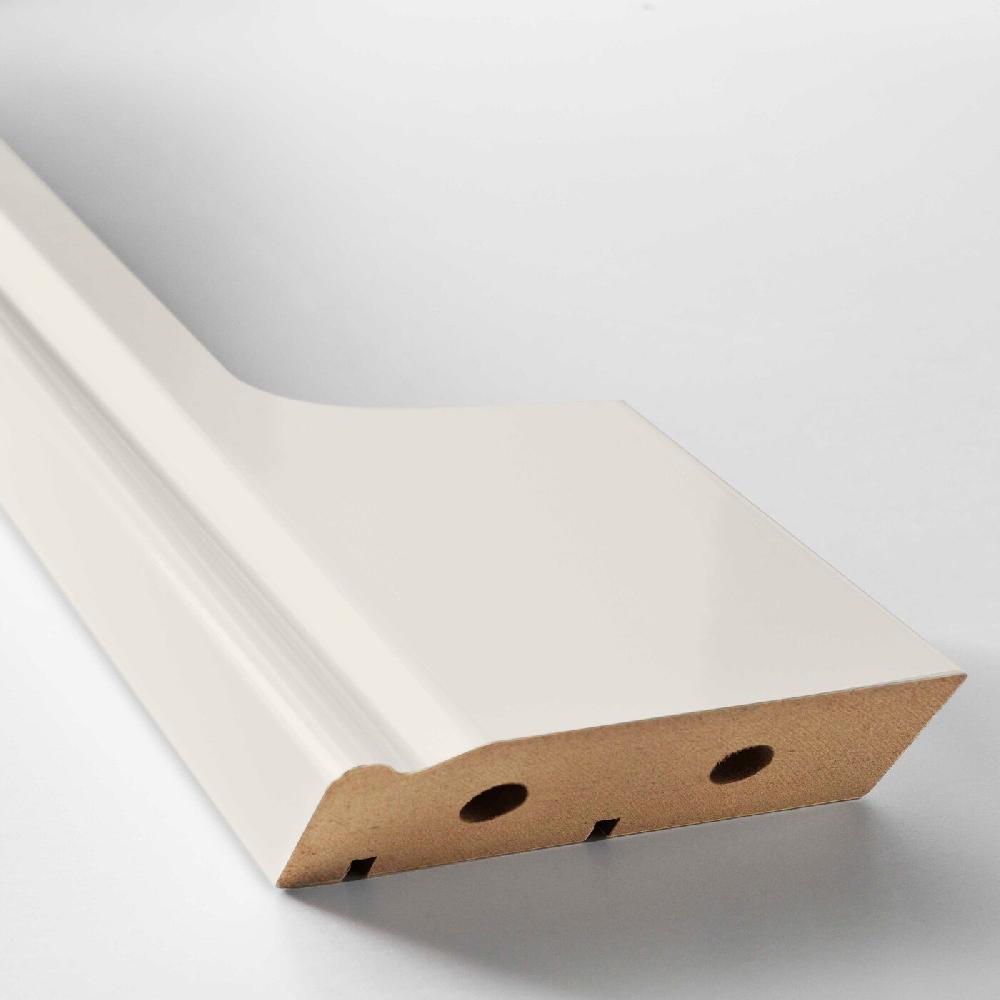 IKEA FÖRBÄTTRA Zoccolo Decorativo Con Taglio Bianco Sporco 66x8 Cm