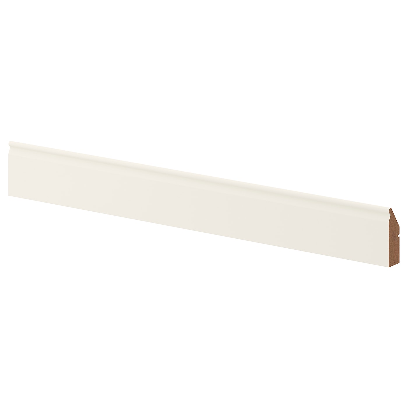 IKEA FÖRBÄTTRA Zoccolo decorativo lavastoviglie bianco sporco 66x8 cm