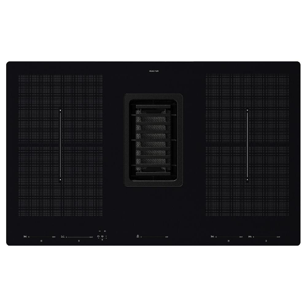IKEA FÖRDELAKTIG Piano cottura induzione/cappa integ IKEA 700 nero 83 cm