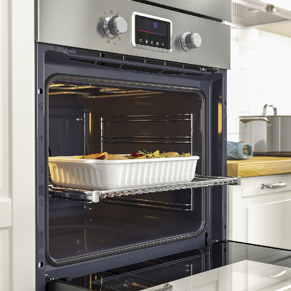 IKEA FORNEBY Forno Termoventilato/vapore Diretto IKEA 500 Color Acciaio Inox