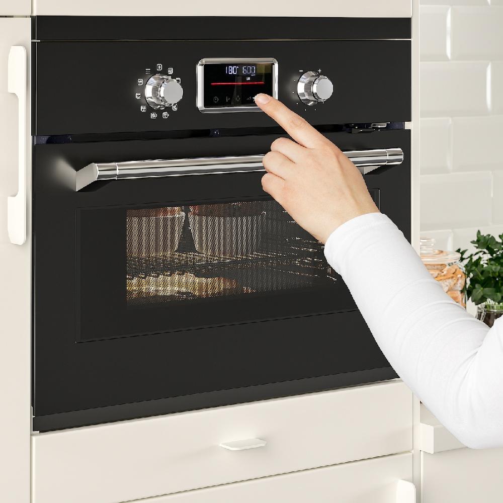 IKEA FORNEBY Microonde Combinato Termoventilato IKEA 500 Nero
