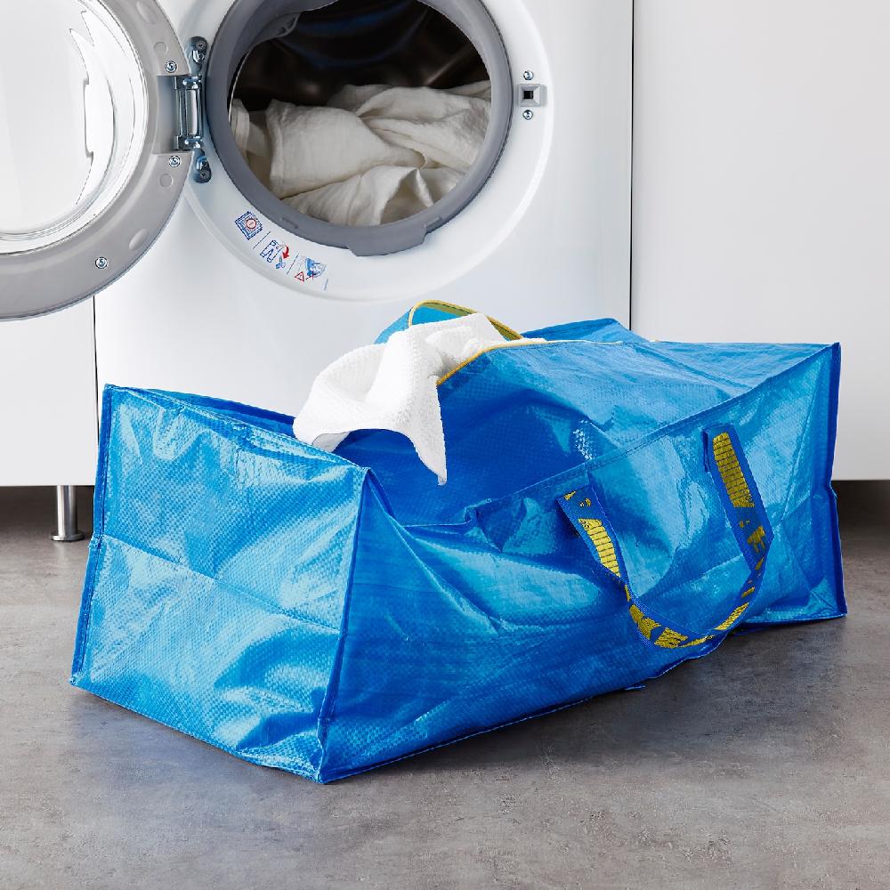 IKEA FRAKTA Borsa Per Carrello Blu 73x35x30 Cm 76 L