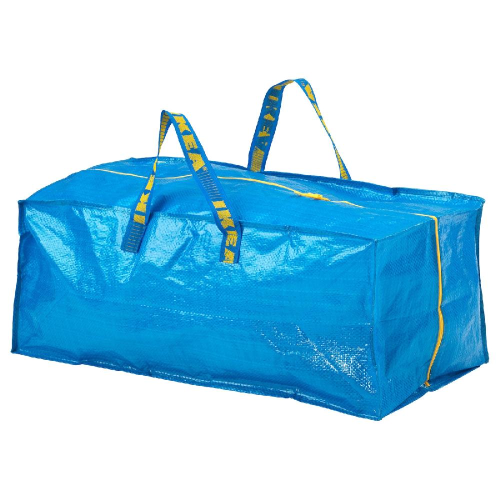 IKEA FRAKTA Borsa per carrello blu 73x35x30 cm 76 l