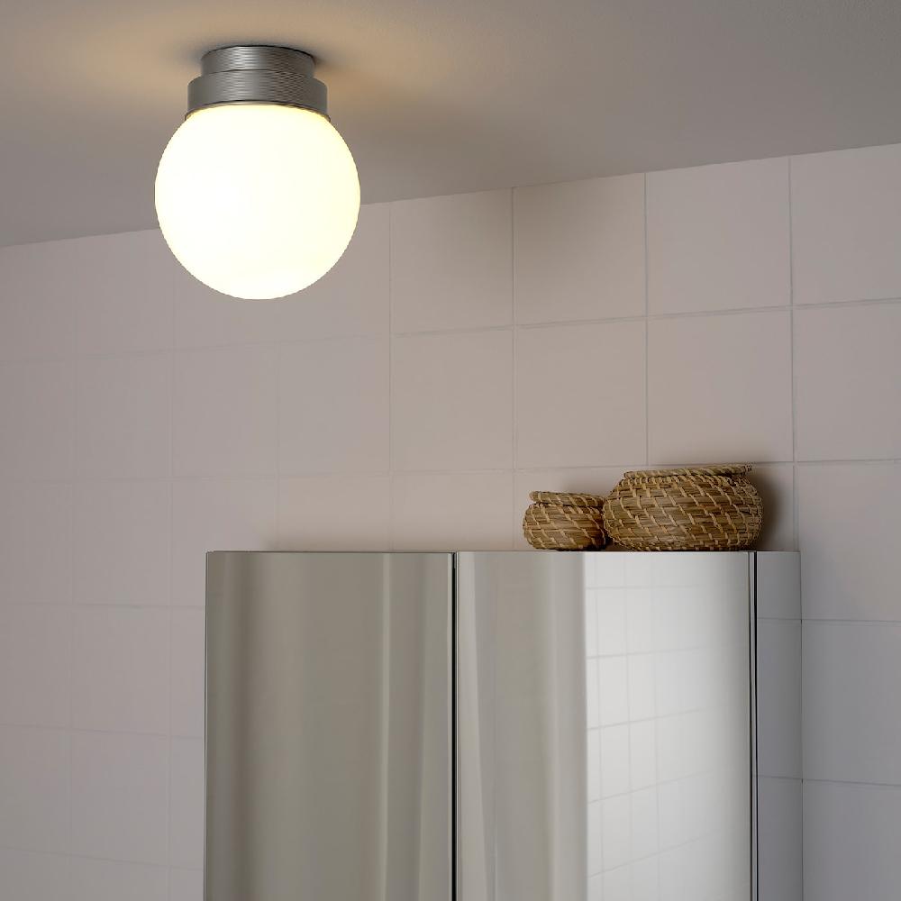 IKEA FRIHULT Lampada Da Soffitto/parete Color Acciaio Inox