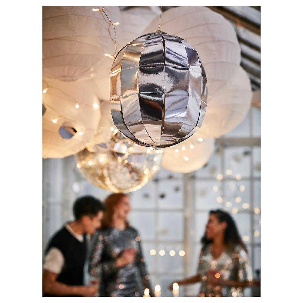 IKEA FRÖJDA Decorazione Da Appendere Effetto Cromato 30 Cm