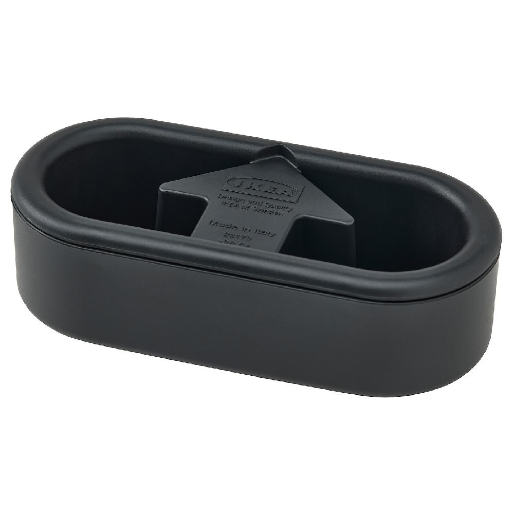IKEA FRUKTPLOCKARE Spazzola Per Vestiti Nero/grigio Chiaro 12x6x4 Cm