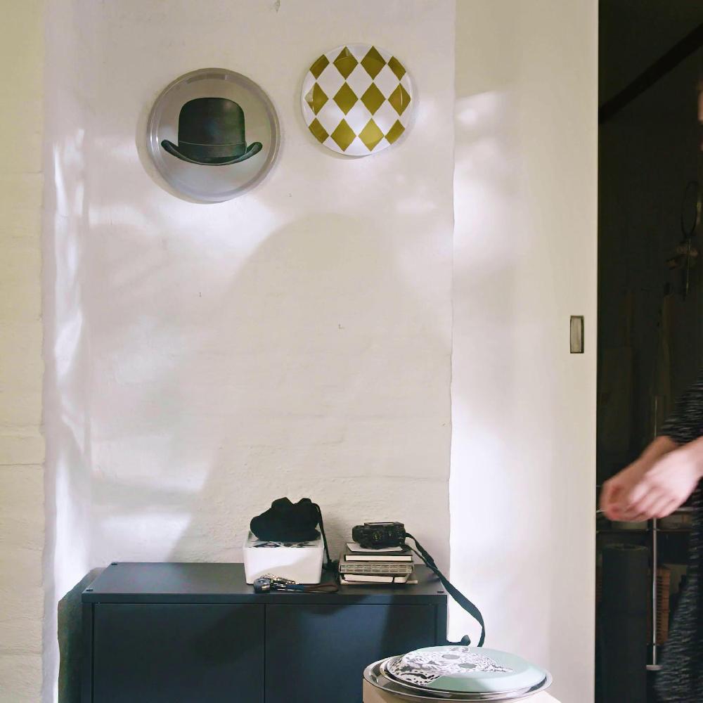 IKEA GALLERISKOG Set Di 3 Decorazioni Da Parete Motivi Vari