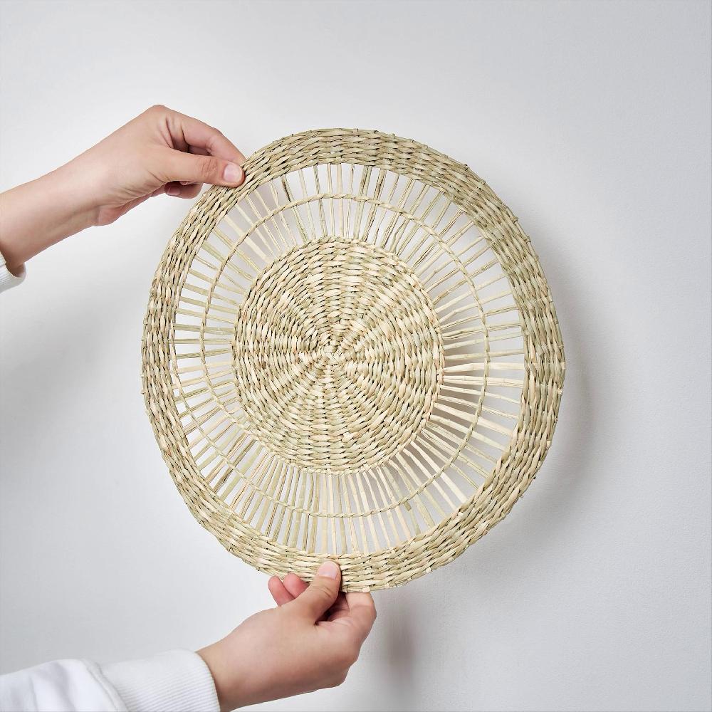 IKEA GILLSTAD Set Di 3 Decorazioni Da Parete Carice Fatto A Mano