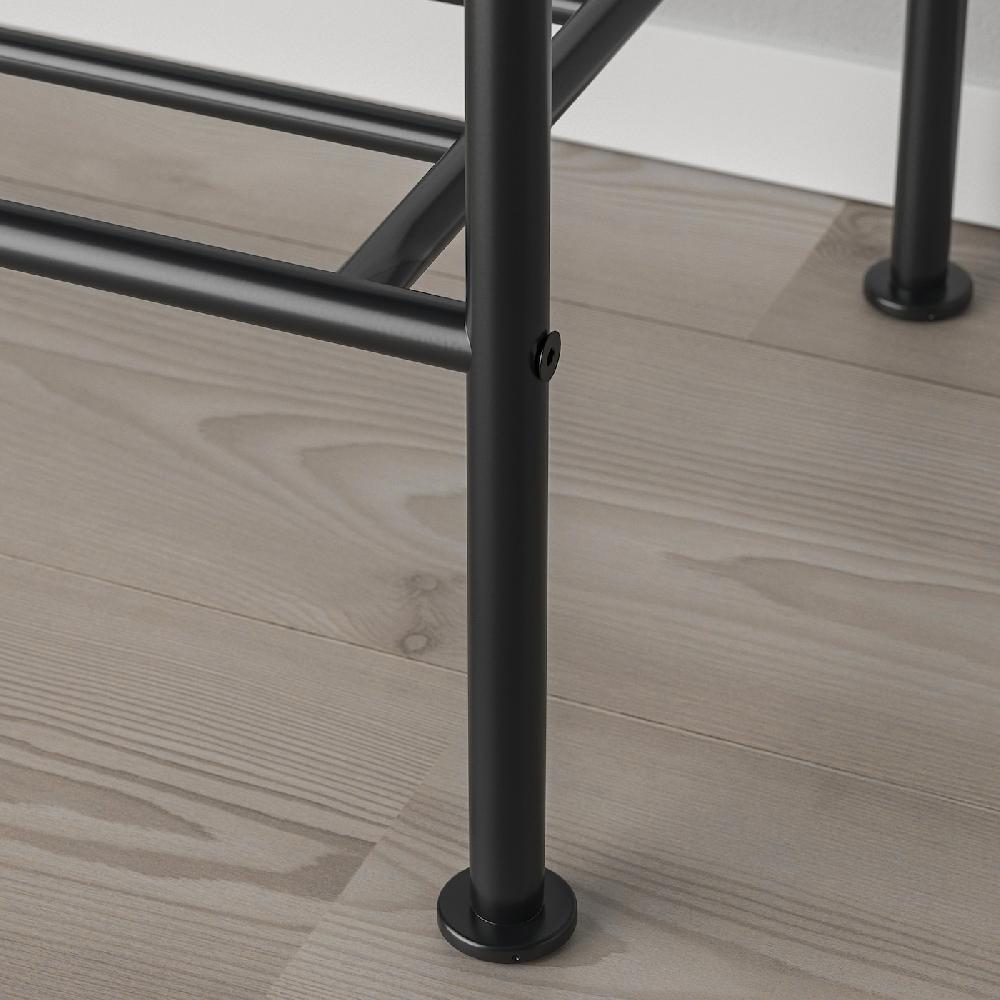 IKEA GRÅFJÄLLET Attaccapanni/rastrelliera Scarpe Antracite 90x36x175 Cm